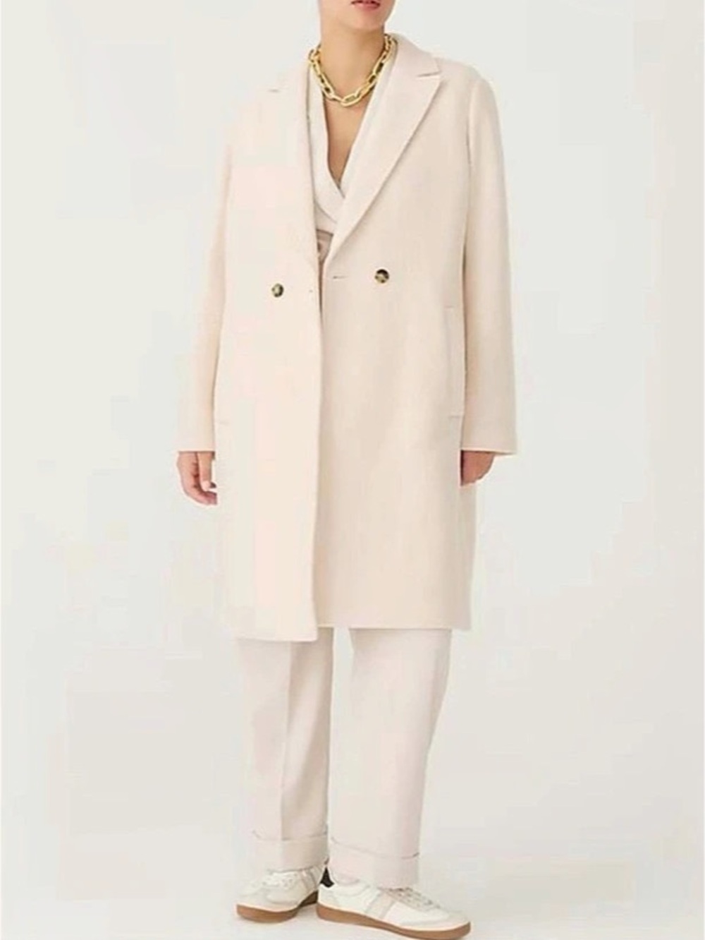 J.Crew Daphne Topcoat in Italian Boiled Wool Coat